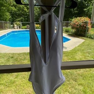 White brand new bathing suit